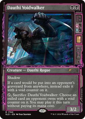Dauthi Voidwalker card from Secret Lair Drop Series