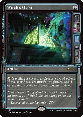 Witch's Oven card from Secret Lair Drop Series