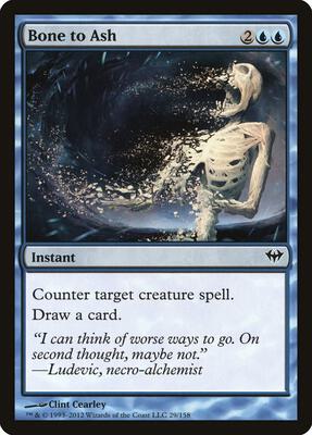 Bone to Ash card from Dark Ascension
