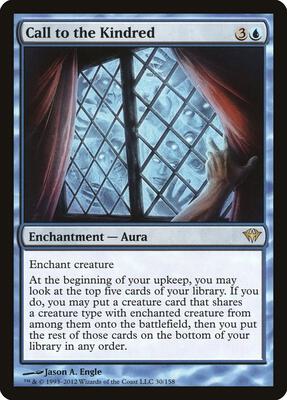 Call to the Kindred card from Dark Ascension