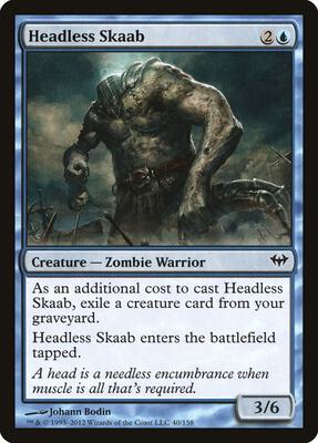 Headless Skaab card from Dark Ascension