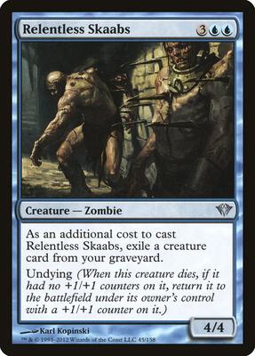 Relentless Skaabs card from Dark Ascension