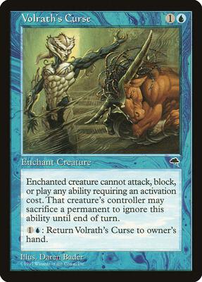 Volrath's Curse card from Tempest