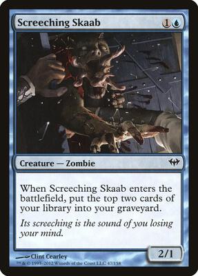 Screeching Skaab card from Dark Ascension