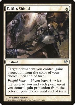 Faith's Shield card from Dark Ascension