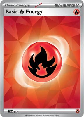 Basic Fire Energy - 010 card from SVE: Scarlet & Violet Energies