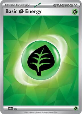 Basic Grass Energy - 009 card from SVE: Scarlet & Violet Energies