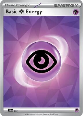 Basic Psychic Energy - 013 card from SVE: Scarlet & Violet Energies