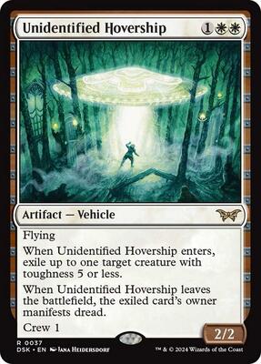 Unidentified Hovership card from Duskmourn: House of Horror