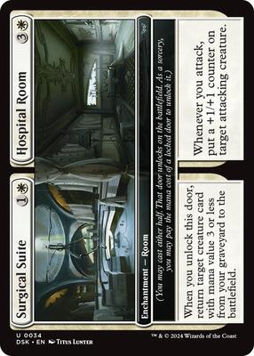 Surgical Suite // Hospital Room card from Duskmourn: House of Horror