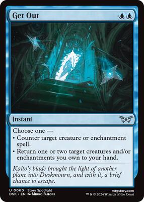 Get Out card from Duskmourn: House of Horror