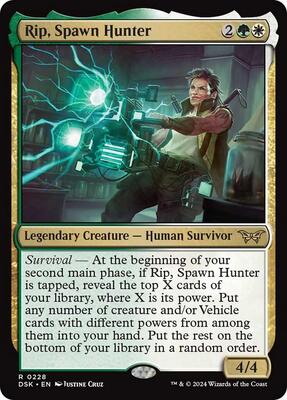 Rip, Spawn Hunter card from Duskmourn: House of Horror