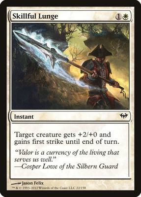 Skillful Lunge card from Dark Ascension
