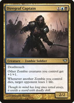 Diregraf Captain card from Dark Ascension