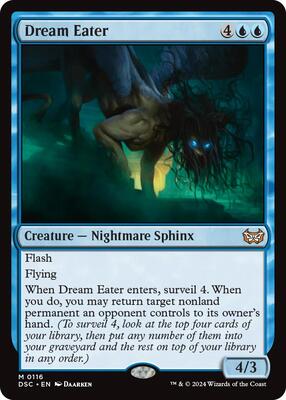 Dream Eater card from Commander: Duskmourn: House of Horror