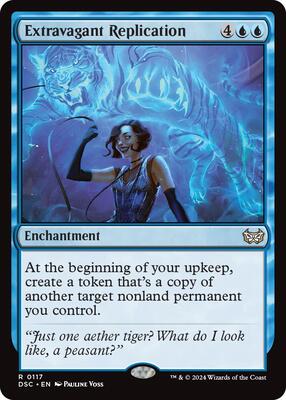 Extravagant Replication card from Commander: Duskmourn: House of Horror