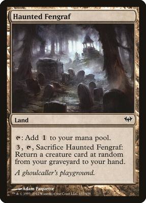 Haunted Fengraf card from Dark Ascension