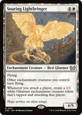 Soaring Lightbringer card from Commander: Duskmourn: House of Horror