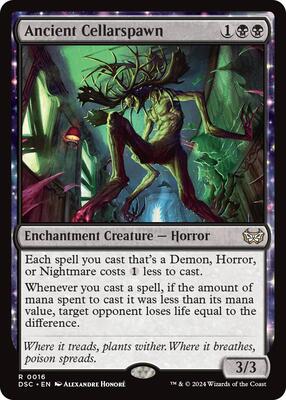 Ancient Cellarspawn card from Commander: Duskmourn: House of Horror