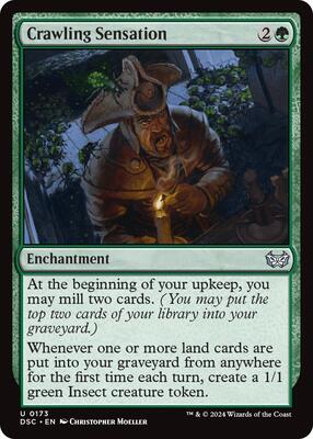 Crawling Sensation card from Commander: Duskmourn: House of Horror
