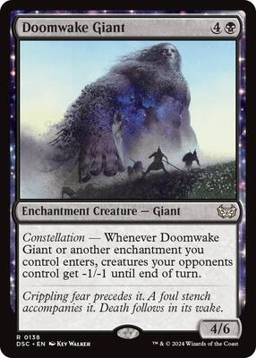 Doomwake Giant card from Commander: Duskmourn: House of Horror