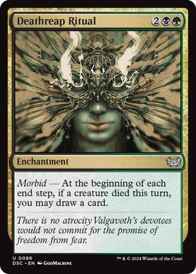 Deathreap Ritual card from Commander: Duskmourn: House of Horror