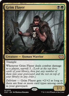 Grim Flayer card from Commander: Duskmourn: House of Horror