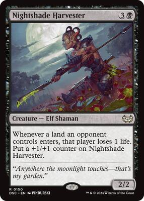 Nightshade Harvester card from Commander: Duskmourn: House of Horror