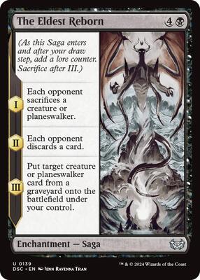The Eldest Reborn card from Commander: Duskmourn: House of Horror