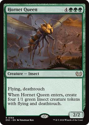 Hornet Queen card from Commander: Duskmourn: House of Horror