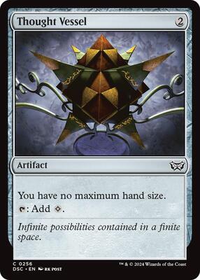 Thought Vessel card from Commander: Duskmourn: House of Horror
