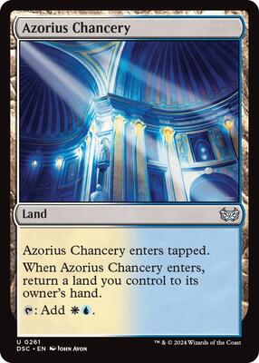 Azorius Chancery card from Commander: Duskmourn: House of Horror