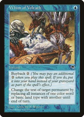 Whim of Volrath card from Tempest