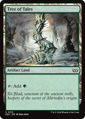Tree of Tales card from Commander: Duskmourn: House of Horror