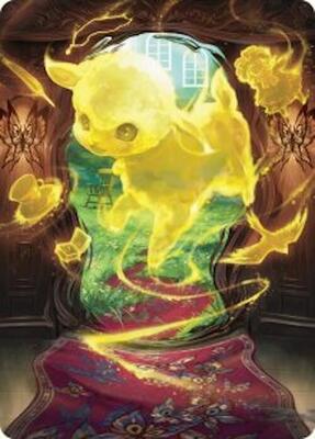 Enduring Innocence Art Card card from Art Series: Duskmourn: House of Horror