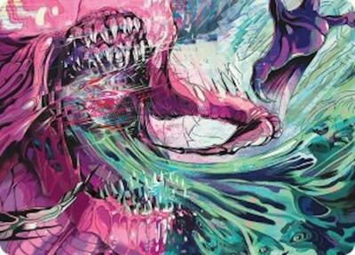 Fear of Missing Out Art Card card from Art Series: Duskmourn: House of Horror