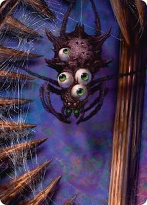 Spider Art Card card from Art Series: Duskmourn: House of Horror
