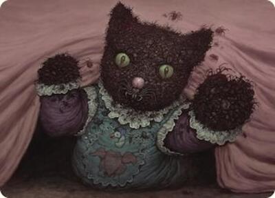 Twitching Doll Art Card card from Art Series: Duskmourn: House of Horror