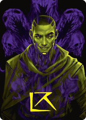 Kaito, Bane of Nightmares Art Card (Gold-Stamped Signature) card from Art Series: Duskmourn: House of Horror