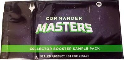 Commander Masters - Collector Booster Sample Pack card from Commander Masters