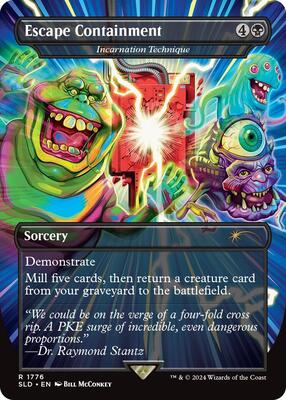 Escape Containment - Incarnation Technique card from Secret Lair Drop Series
