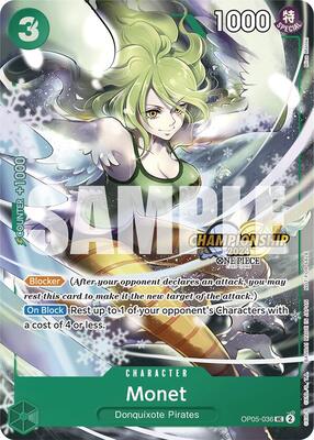 Monet (CS 2024 Event Pack) card from One Piece Promotion Cards