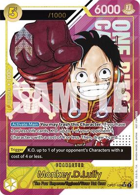 Monkey.D.Luffy (CS 2024 Event Pack) card from One Piece Promotion Cards