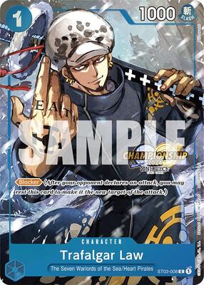 Trafalgar Law - ST03-008 (CS 2024 Event Pack) card from One Piece Promotion Cards