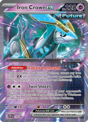 Iron Crown ex - 146 card from SV: Scarlet & Violet Promo Cards