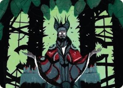 Victor, Valgavoth's Seneschal Art Card (23/54) card from Art Series: Duskmourn: House of Horror