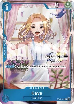 Kaya (CS 2024 Celebration Pack) card from One Piece Promotion Cards