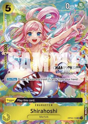 Shirahoshi (CS 2024 Celebration Pack) card from One Piece Promotion Cards