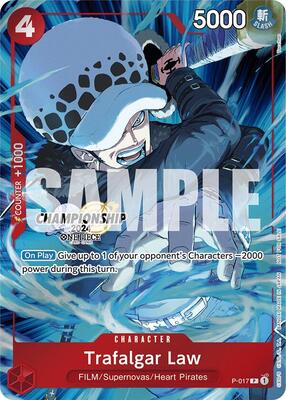 Trafalgar Law (CS 2024 Celebration Pack) card from One Piece Promotion Cards