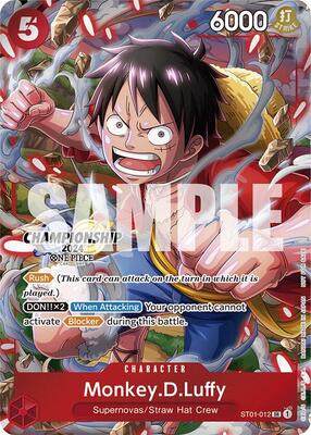 Monkey.D.Luffy (CS 2024 Celebration Pack) card from One Piece Promotion Cards